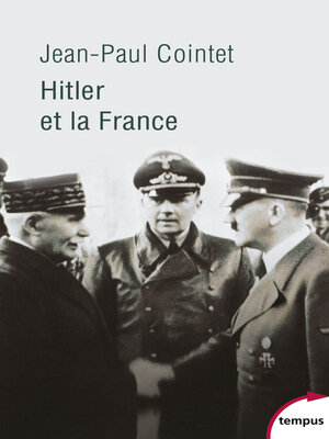 cover image of Hitler et la France